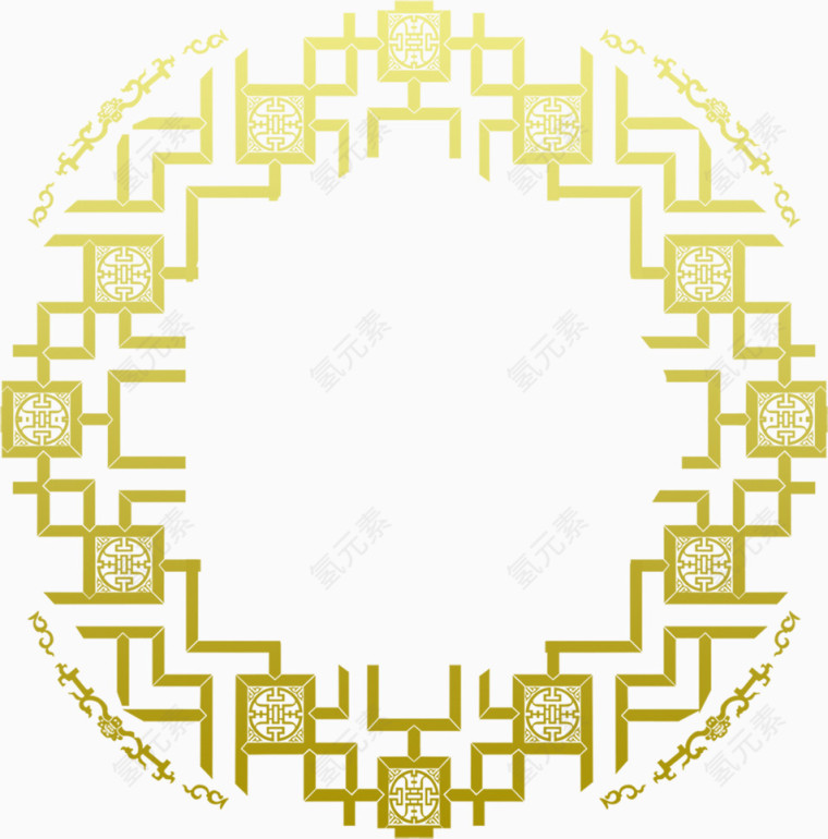 画框牡丹花新年贺卡