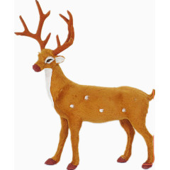 圣诞麋鹿公仔