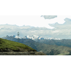 西藏拉萨草原一