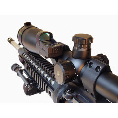 免扣红点狙击双重大倍率瞄准镜