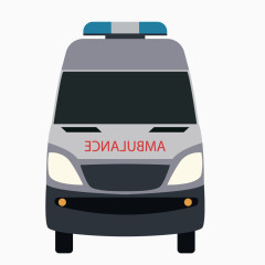 黑色汽车救护车医疗