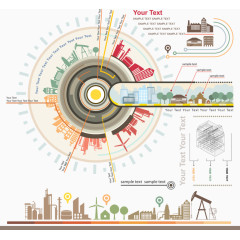 PPT矢量数据图分析图合集素材