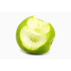 咬一口的青苹果