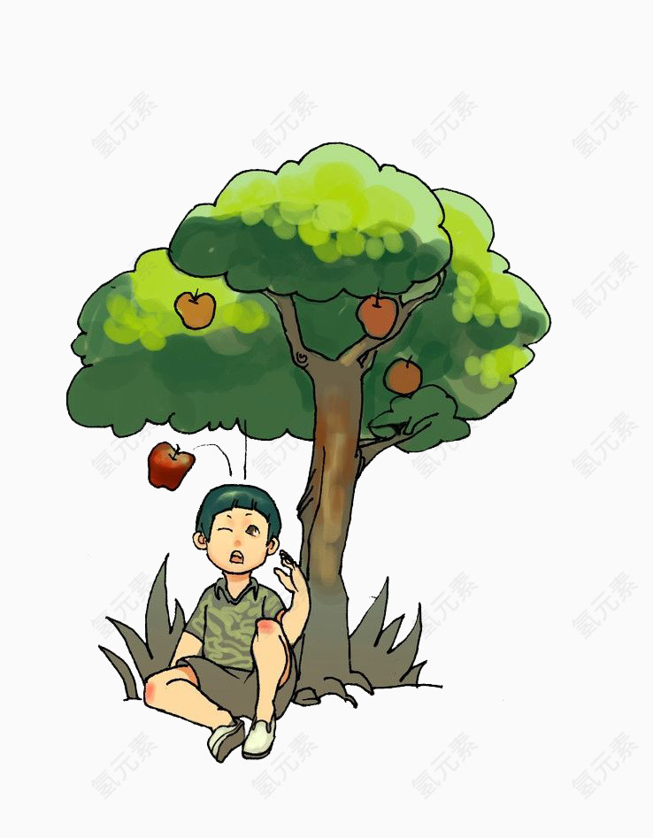 掉下来的苹果