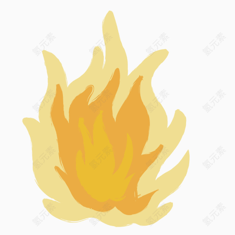 黄色火苗