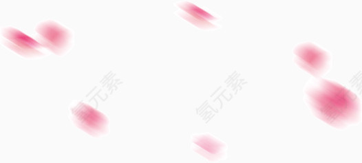 漂浮花瓣粉色