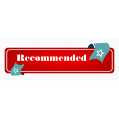 鲜艳红色英文字体矢量