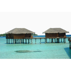 马尔代夫满月岛水屋
