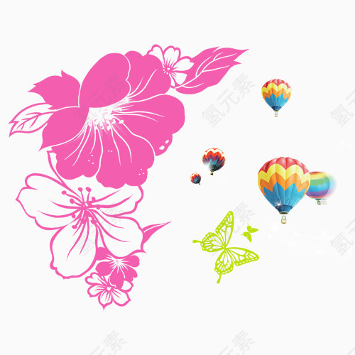 手绘花朵