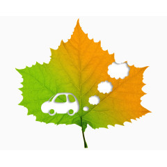 创意绿色无碳排放广告