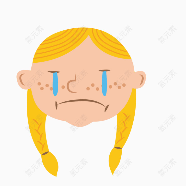 哭泣的女孩