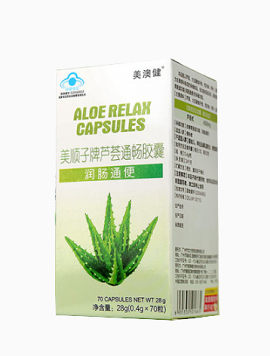 美顺子牌芦荟通畅胶囊