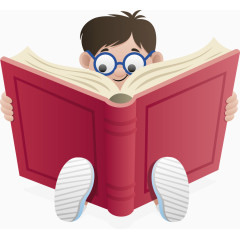 读书的小孩