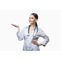 美丽的医护人员