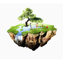 悬浮岛儿童乐园