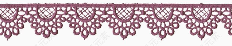 花纹蕾丝边框装饰