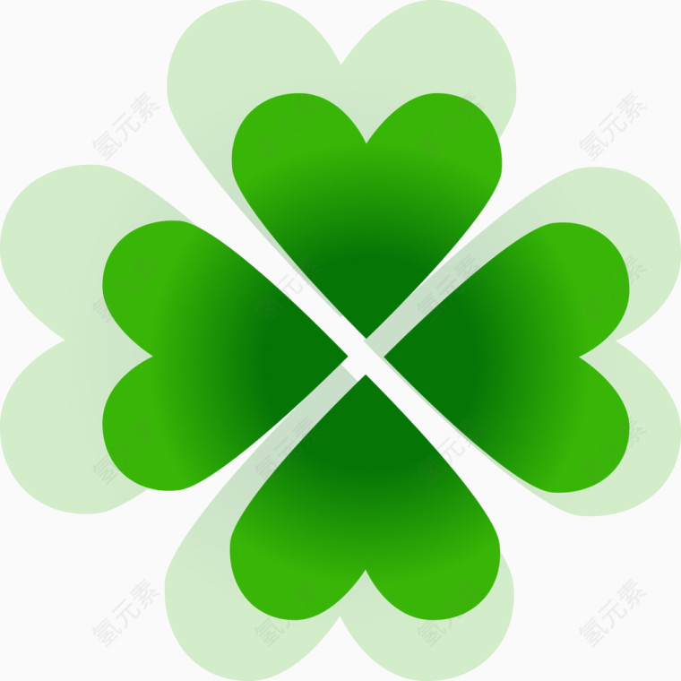 绿色三叶草