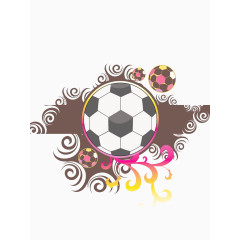 装饰足球