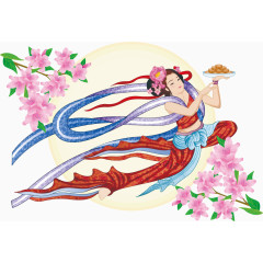 仙女送月饼