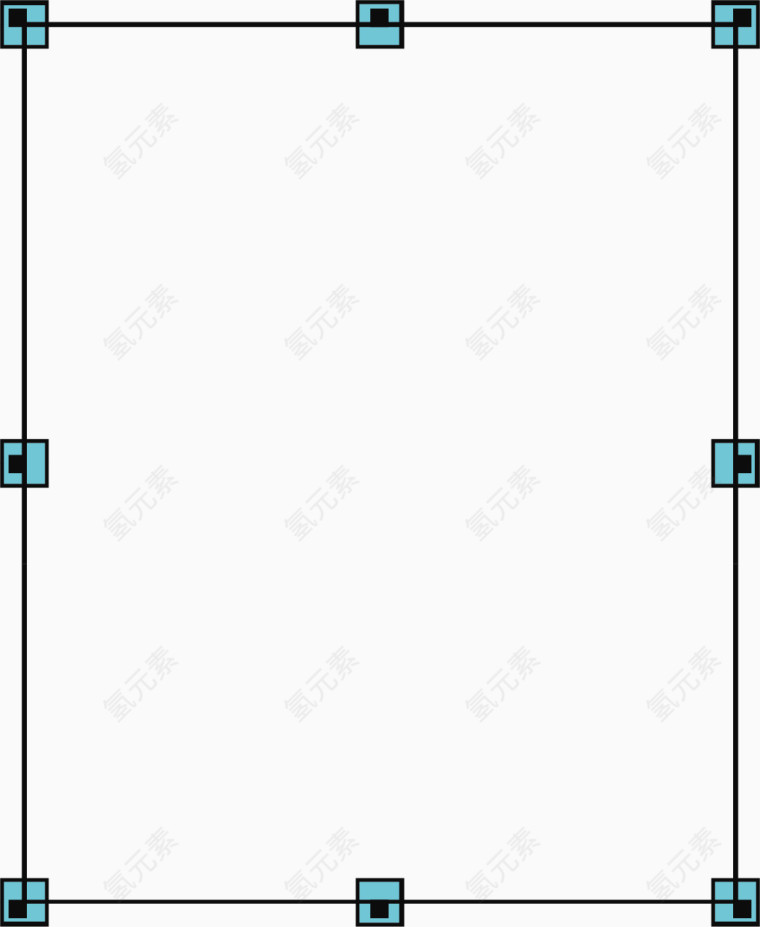 创意矢量表格框素材