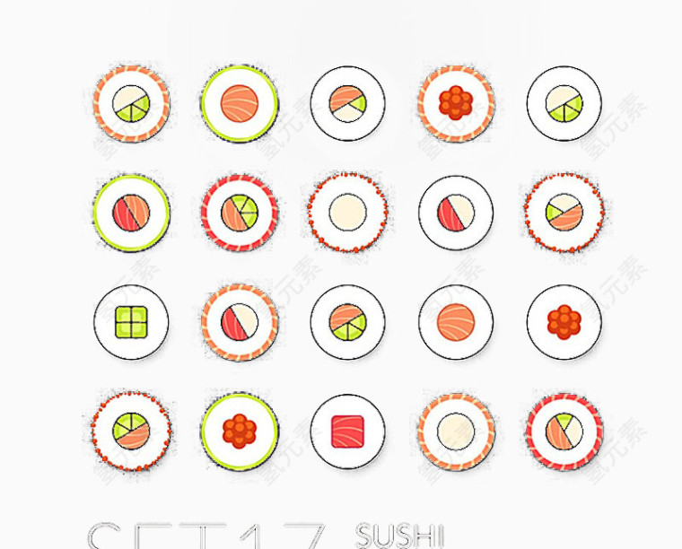 信息图表统计图表设计图标素材