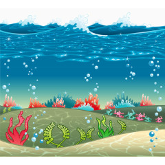 五彩缤纷的海底世界