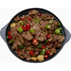 辣椒炒羊肉