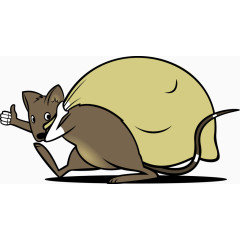 矢量偷东西的老鼠