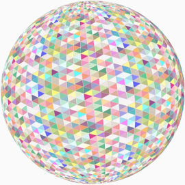 圆多菱形填充背景图片对称粉色