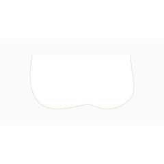 白色不规则背景图案