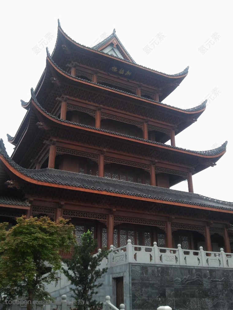 中国古典建筑拱级楼