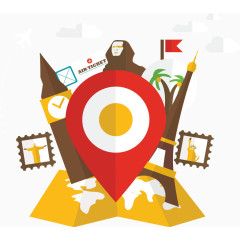 出国旅游宣传海报