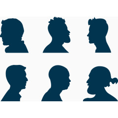 男人头像图案素材