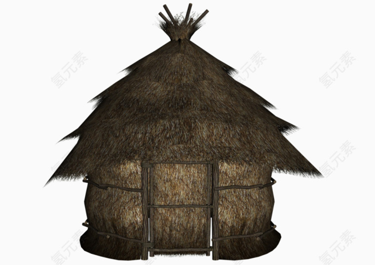 草屋PNG素材