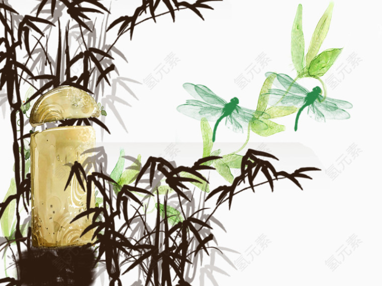 手绘信箱小邮筒