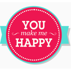 矢量书签英文圆形红色绿色价签