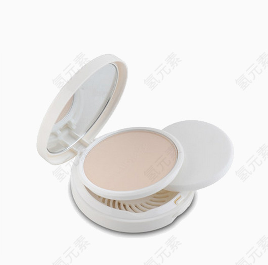 带粉扑粉饼