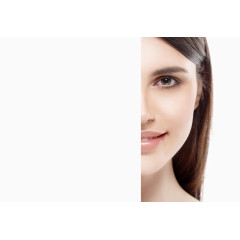 性感美女面部特写