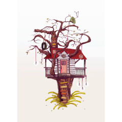 卡通手绘世界家园