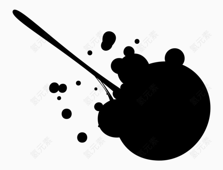 溅射泼墨