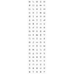 各种学习类图标样式