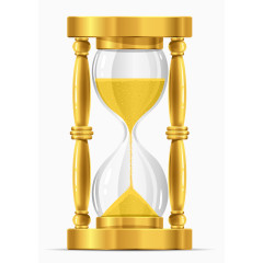 金色漏斗矢量素材