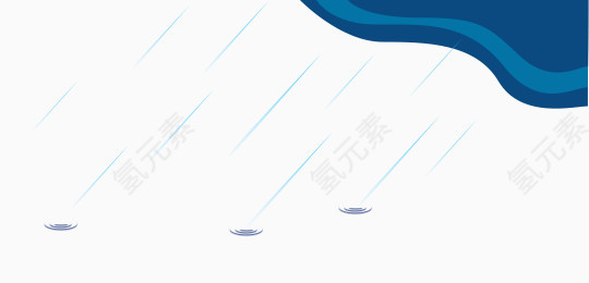 下雨的乌云雨丝