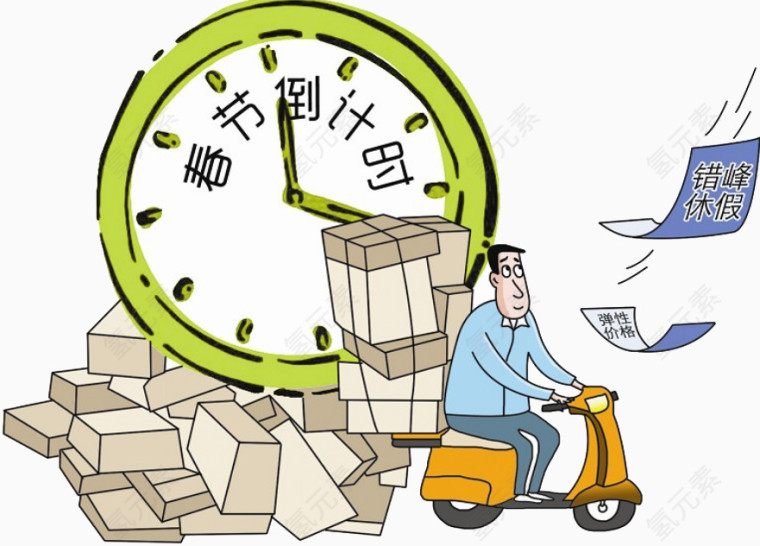 春节倒计时图片