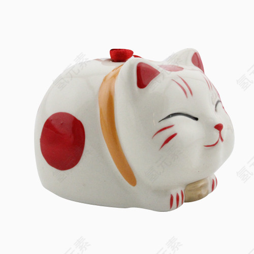 日式招财猫伴手礼素材