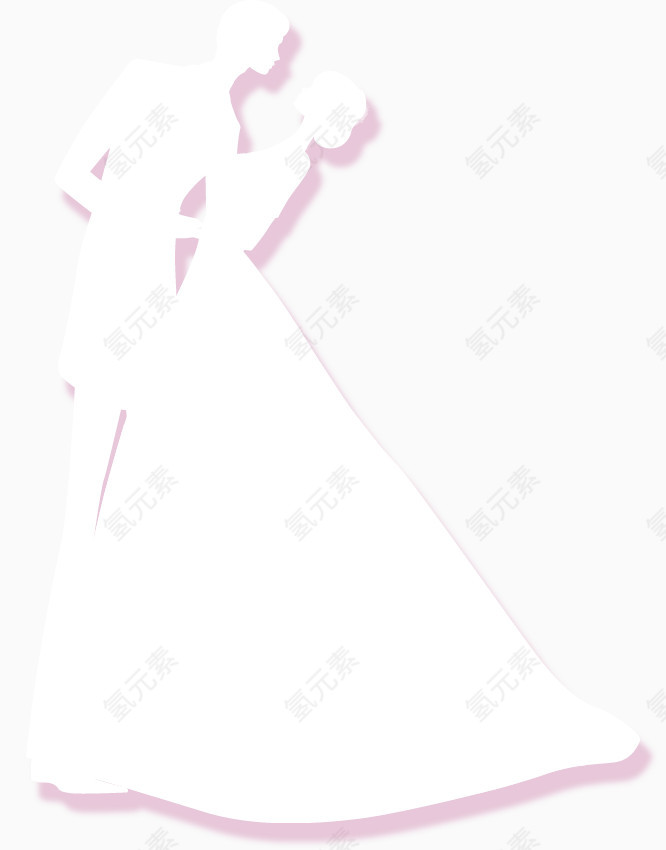 婚礼婚纱剪影
