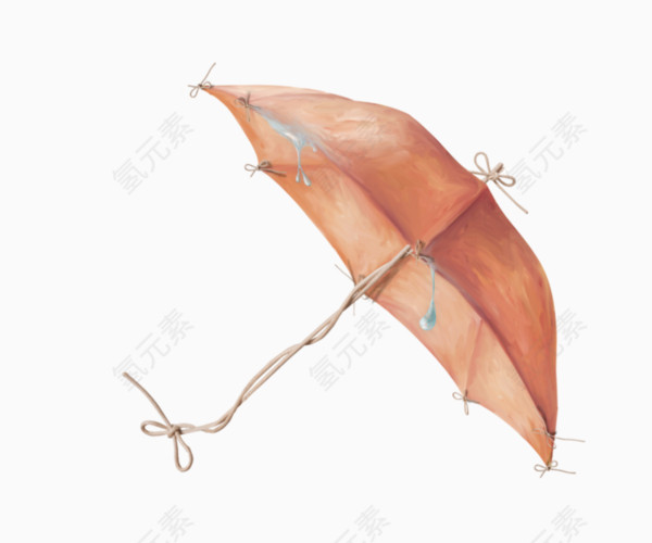 油画雨伞