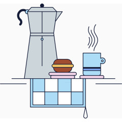 卡布奇诺咖啡饮料厨房