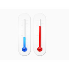 温度计红蓝
