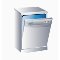 矢量洗碗机